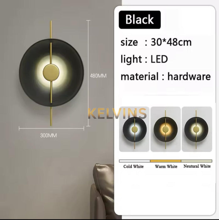 Applique murale AURA BLACK