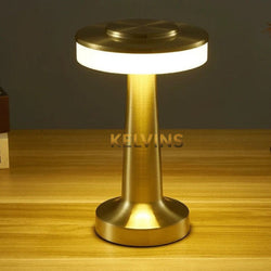 Lampe De Table Carol Gold Rechargeable