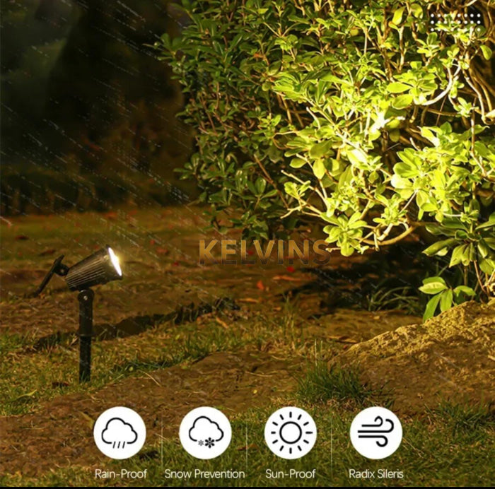 Projecteur solaire jardin BK10