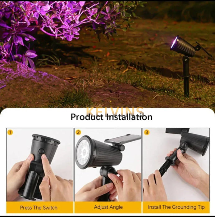 Projecteur solaire jardin BK10