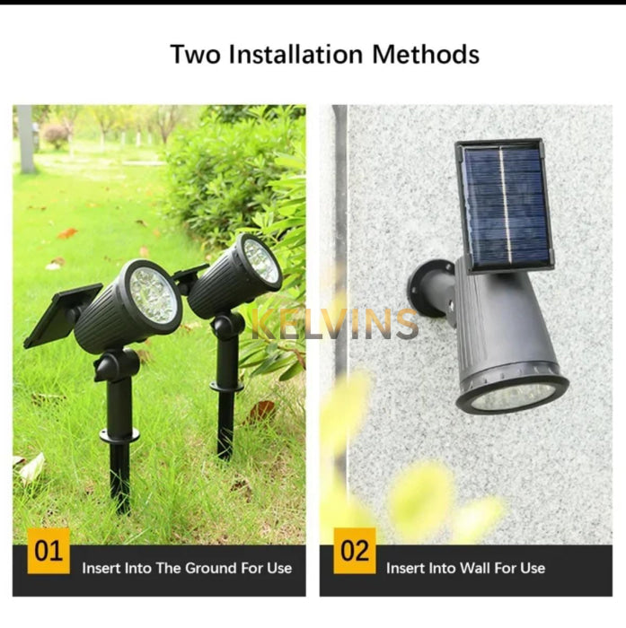 Projecteur solaire jardin BK10