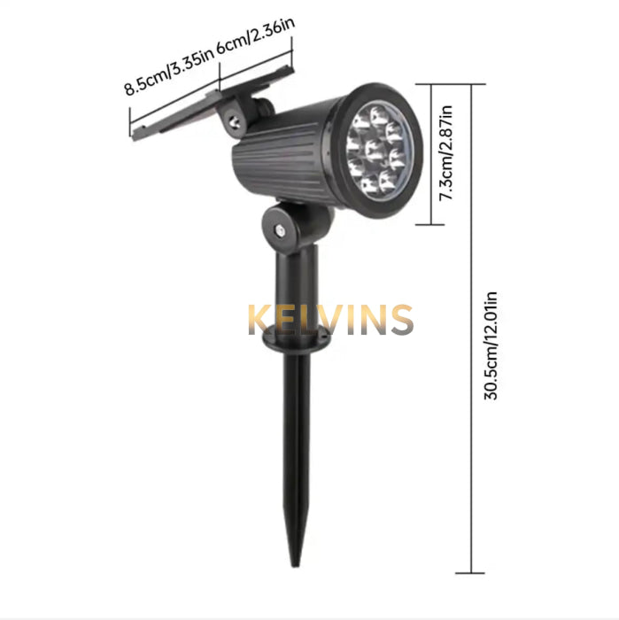 Projecteur solaire jardin BK10