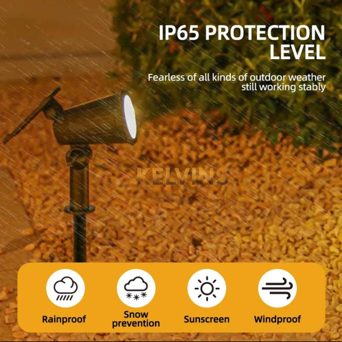 Projecteur solaire jardin BK10