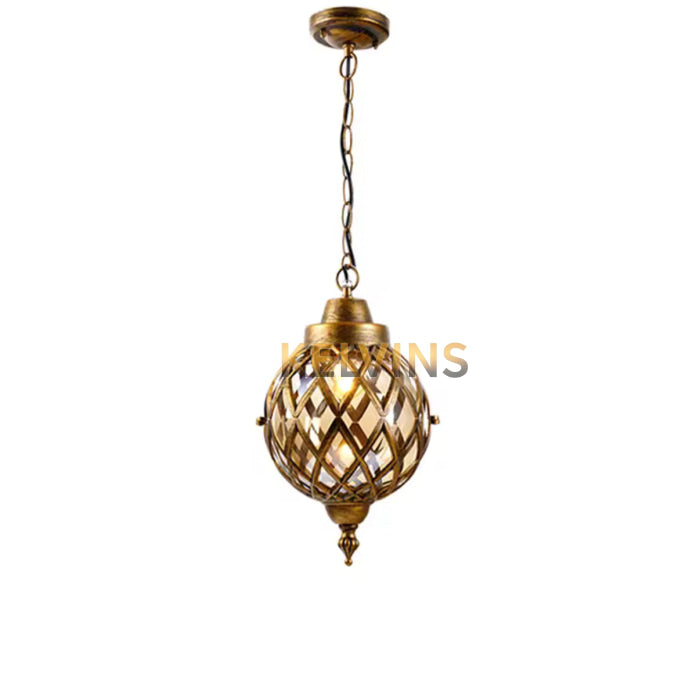 Suspension exterieur bronze