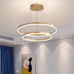 Suspension DAVOS Double anneaux GD 60cm