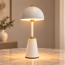 Lampe de table PALMA WHITE
