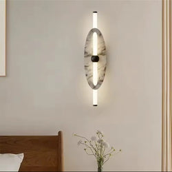 Applique murale JAKSON EFFET MARBRE WHITE