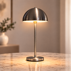 Lampe de table DENIA SILVER