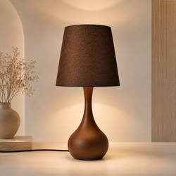 Lampe de table OTAWA BIG BROWN