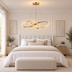 Suspension LED SPIRALO GOLD