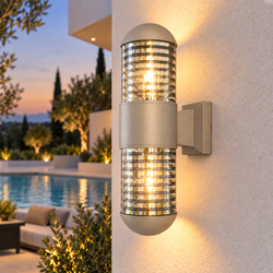 Applique murale CAVO GRIS DOUBLE