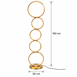 Lampadaire SWEET GOLD
