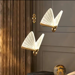 Suspension BUTTERFLY WHITE