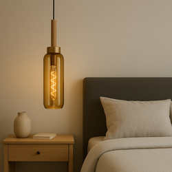 Suspension wonder avec ampoule