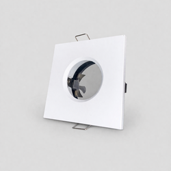 Spot blanc aluminium SP2001