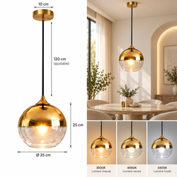 Suspension CHELBY 1 boule