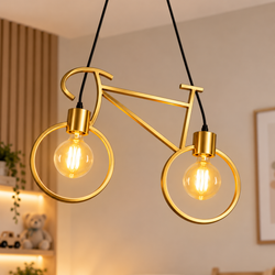 Suspension BIKER GOLD