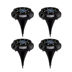 PACK 4 lampes LED solaires 4 pièces