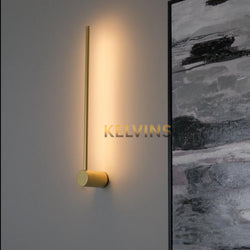 Applique Murale Linea Led Black
