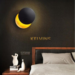 Applique murale MOON BLACK