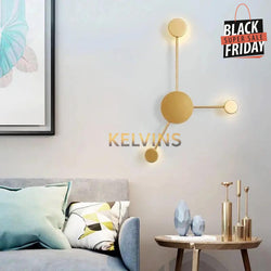 Applique Murale Poky Gold