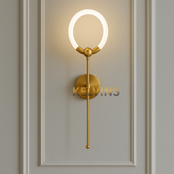 Applique murale RICARDO Gold