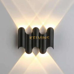 Applique Murale Romano Black 5 Led