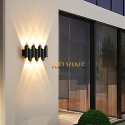 Applique Murale Romano Black 7 Led