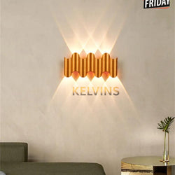 Applique Murale Romano Gold 7 Led