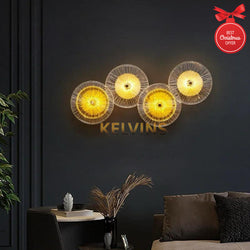 Applique murale SUNNY 4 CERCLES