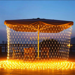 Filet lumineux LED 3x3m JAUNE