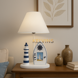Lampe table de chevet marin BATEAU