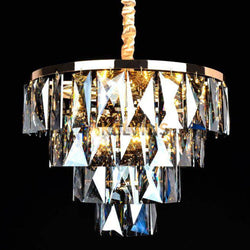 Lustre Jakarta Smokey Cristal 50Cm