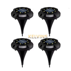 PACK 4 lampes LED solaires 4 pièces