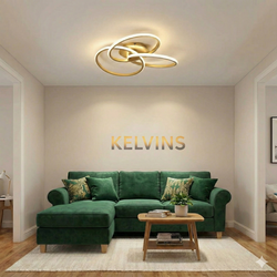 Plafonnier SPIRALO GOLD