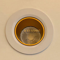 Spot moderne rond WH + GD SM10