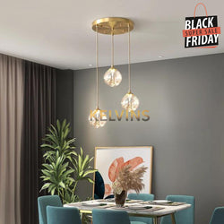 Suspension Georgina Triple