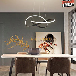 Suspension Led Spiralo Black