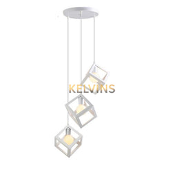 Suspension Zinga Triple White